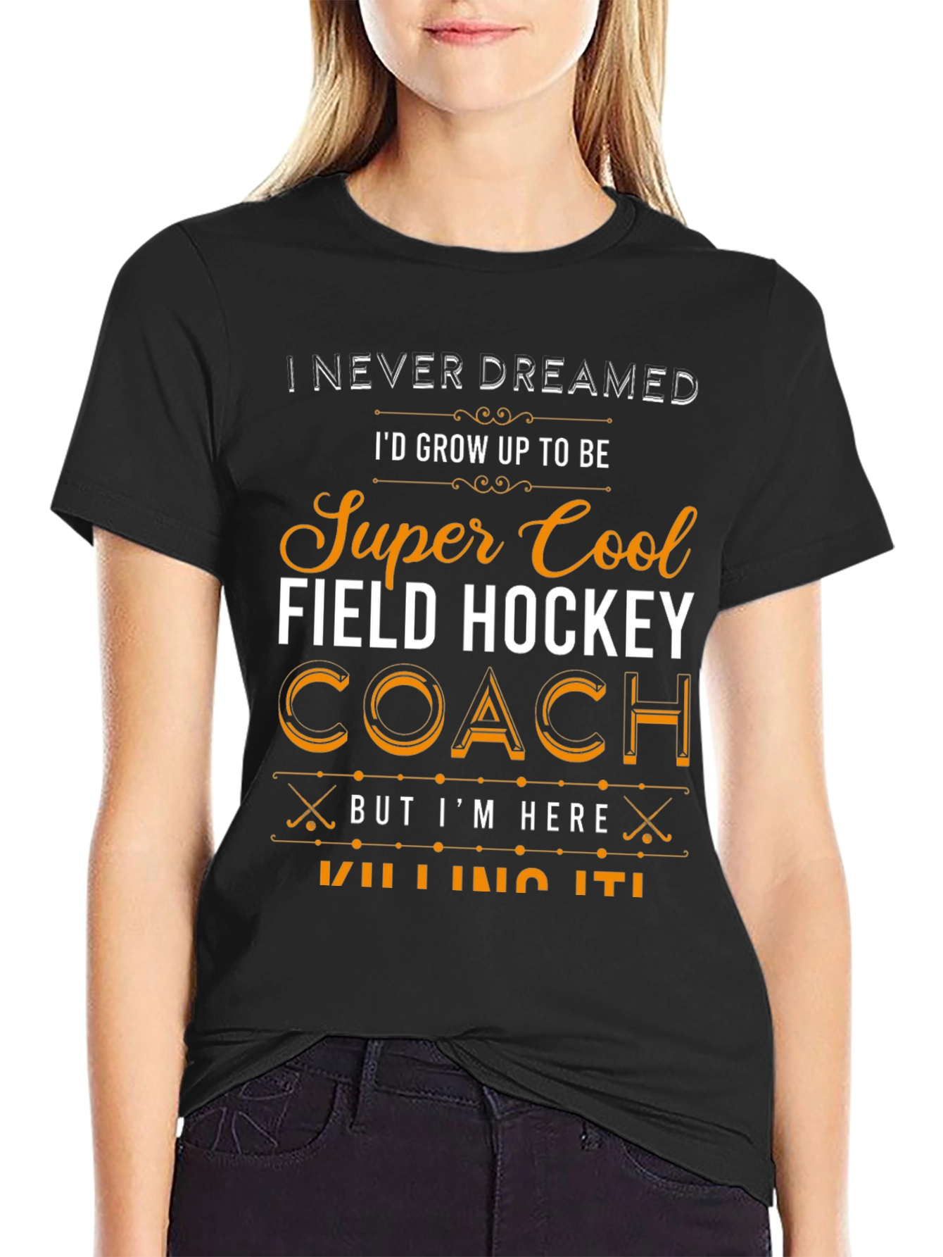 Super Cool Field Hockey Coach T-Shirt