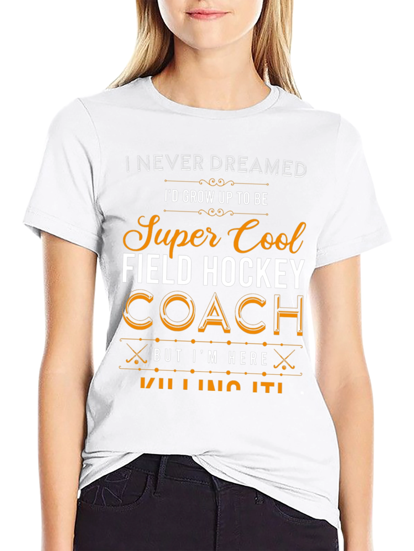Super Cool Field Hockey Coach T-Shirt