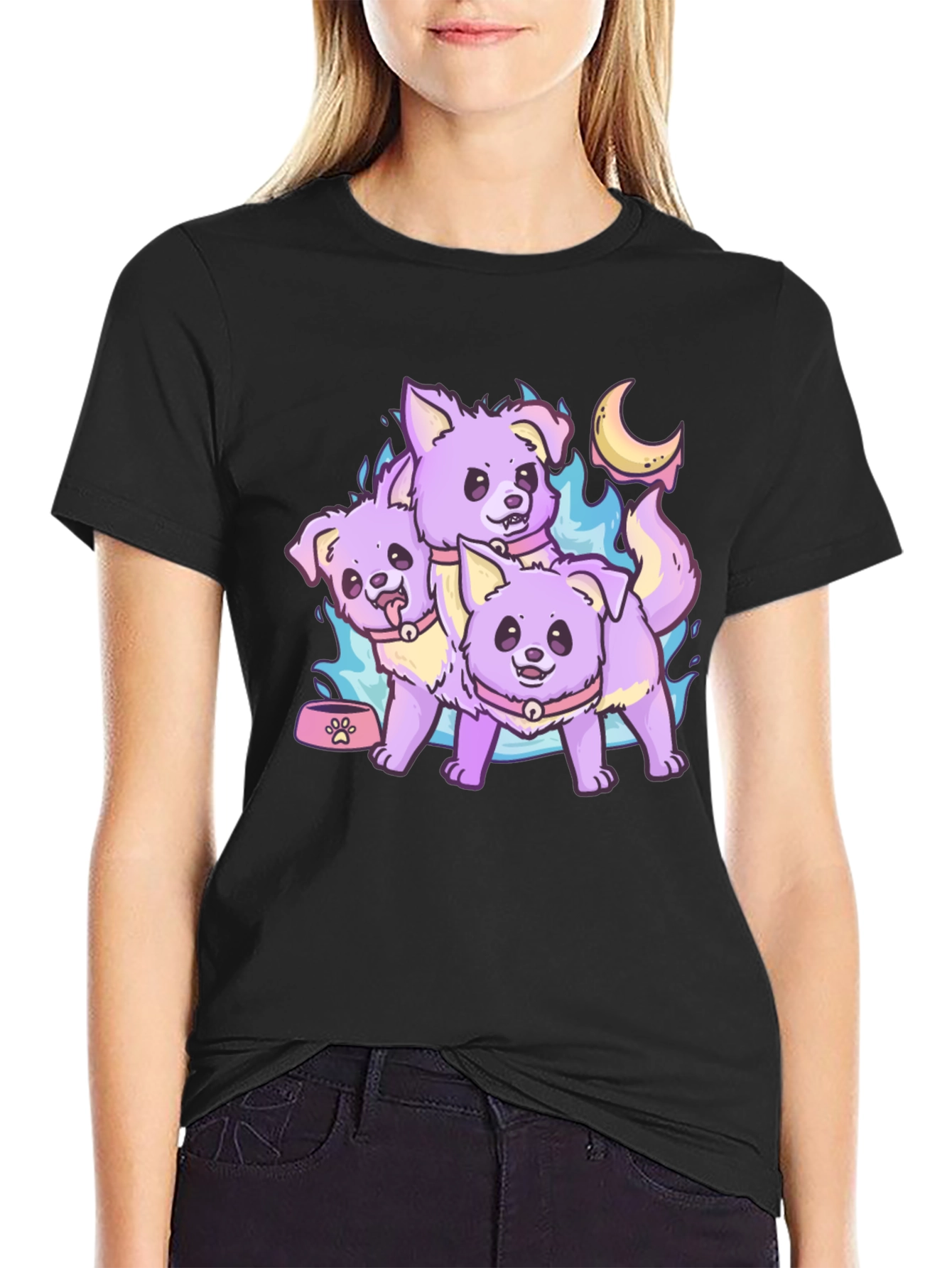Cute Cerberus Dog T-Shirt