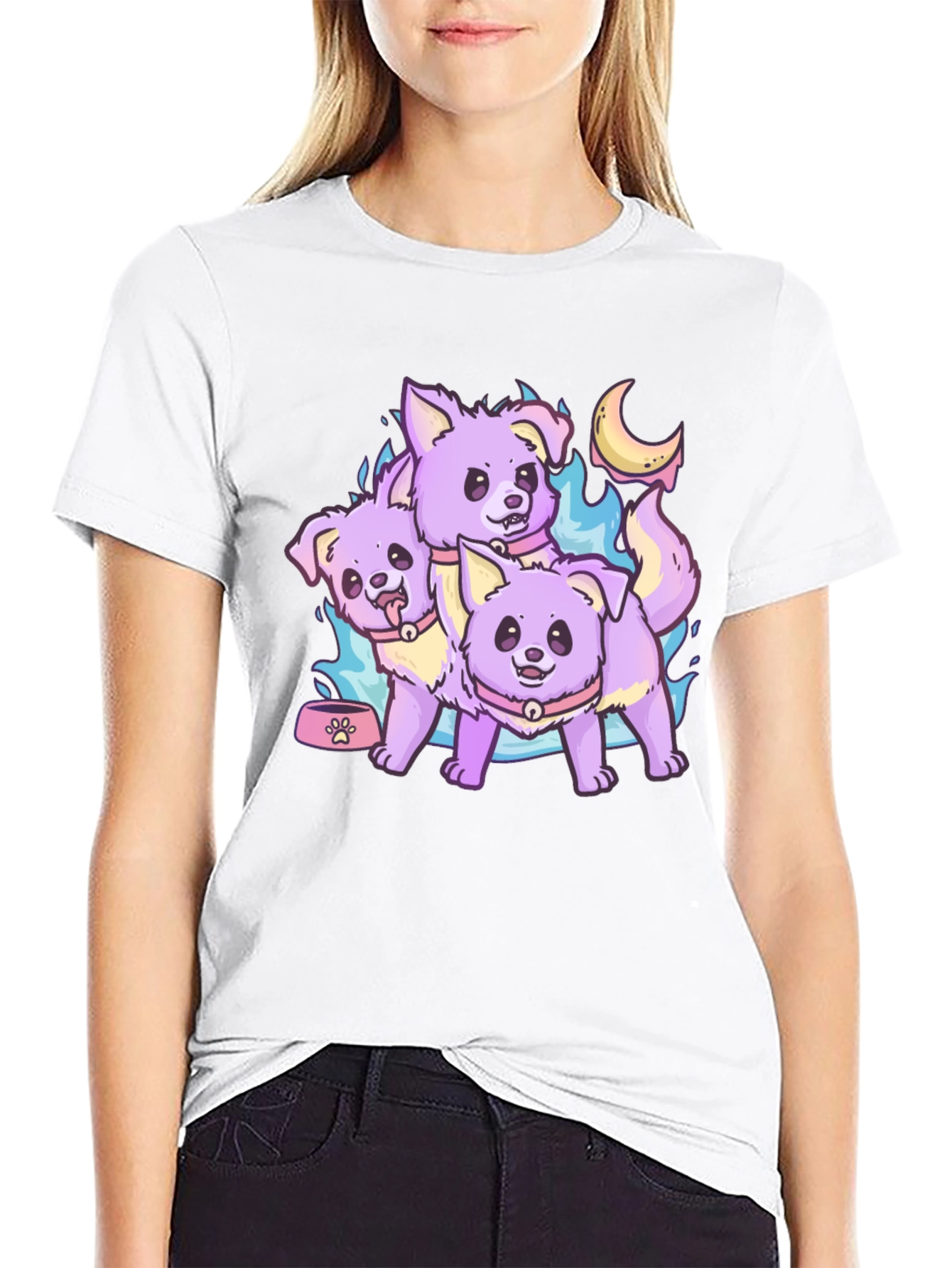 Cute Cerberus Dog T-Shirt