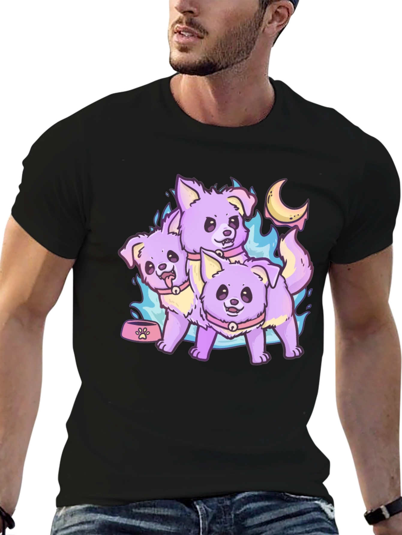 Cute Cerberus Dog T-Shirt