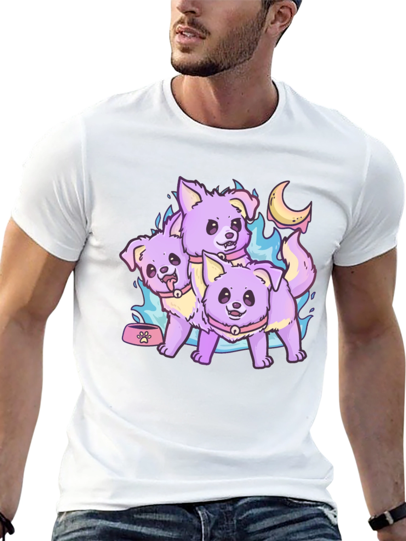 Cute Cerberus Dog T-Shirt
