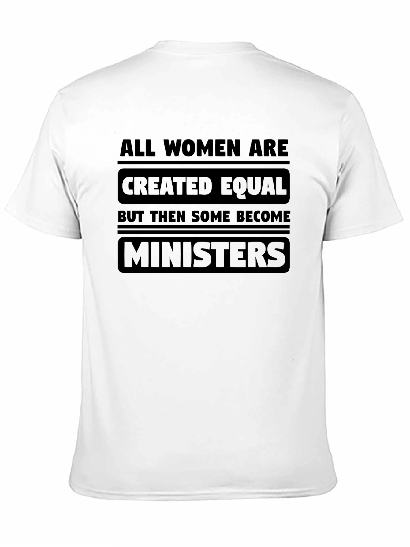 Women Ministers T-Shirt - Humorous Graphic Tee