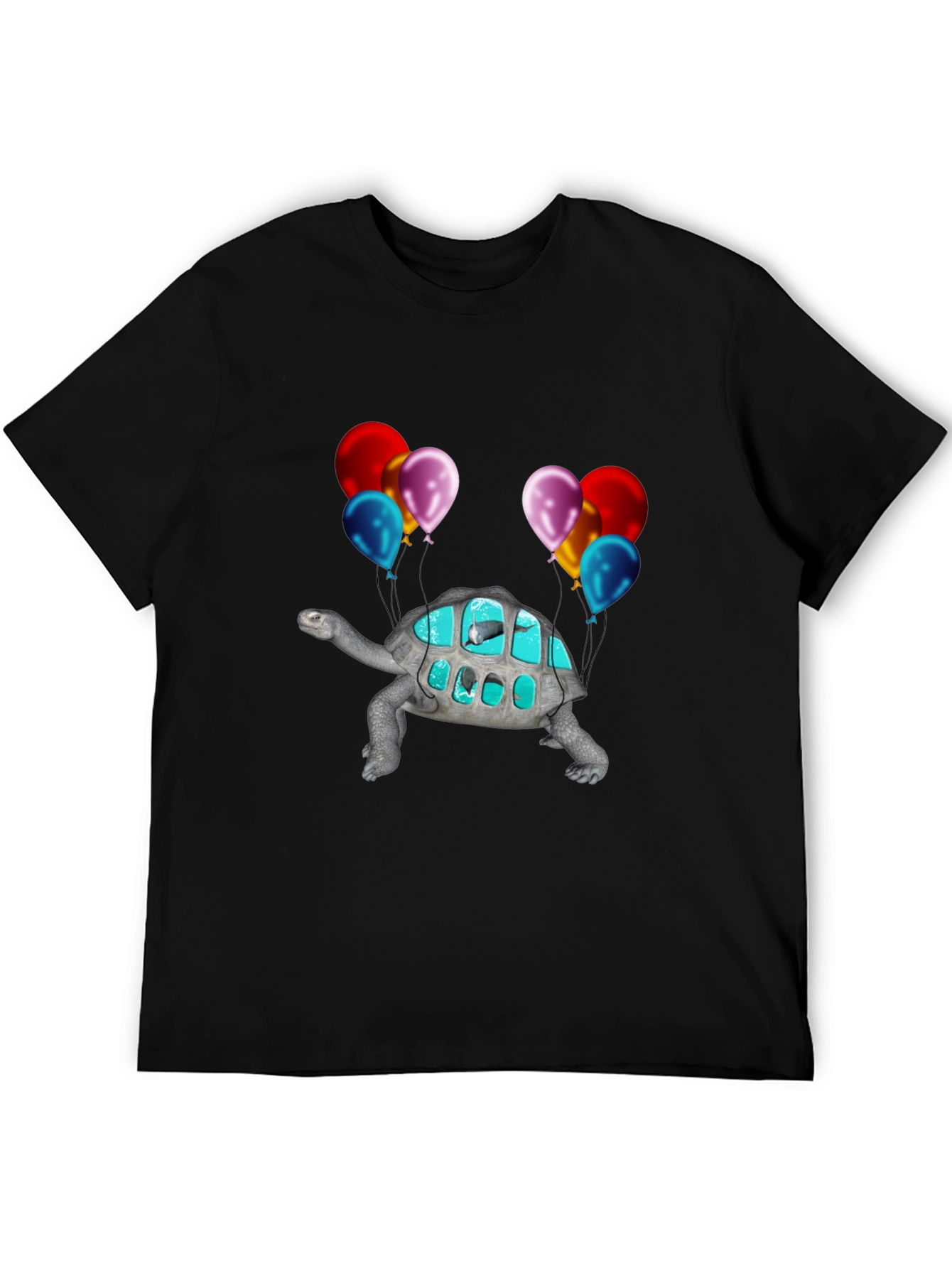 Turtle Aquarium Balloon T-Shirt