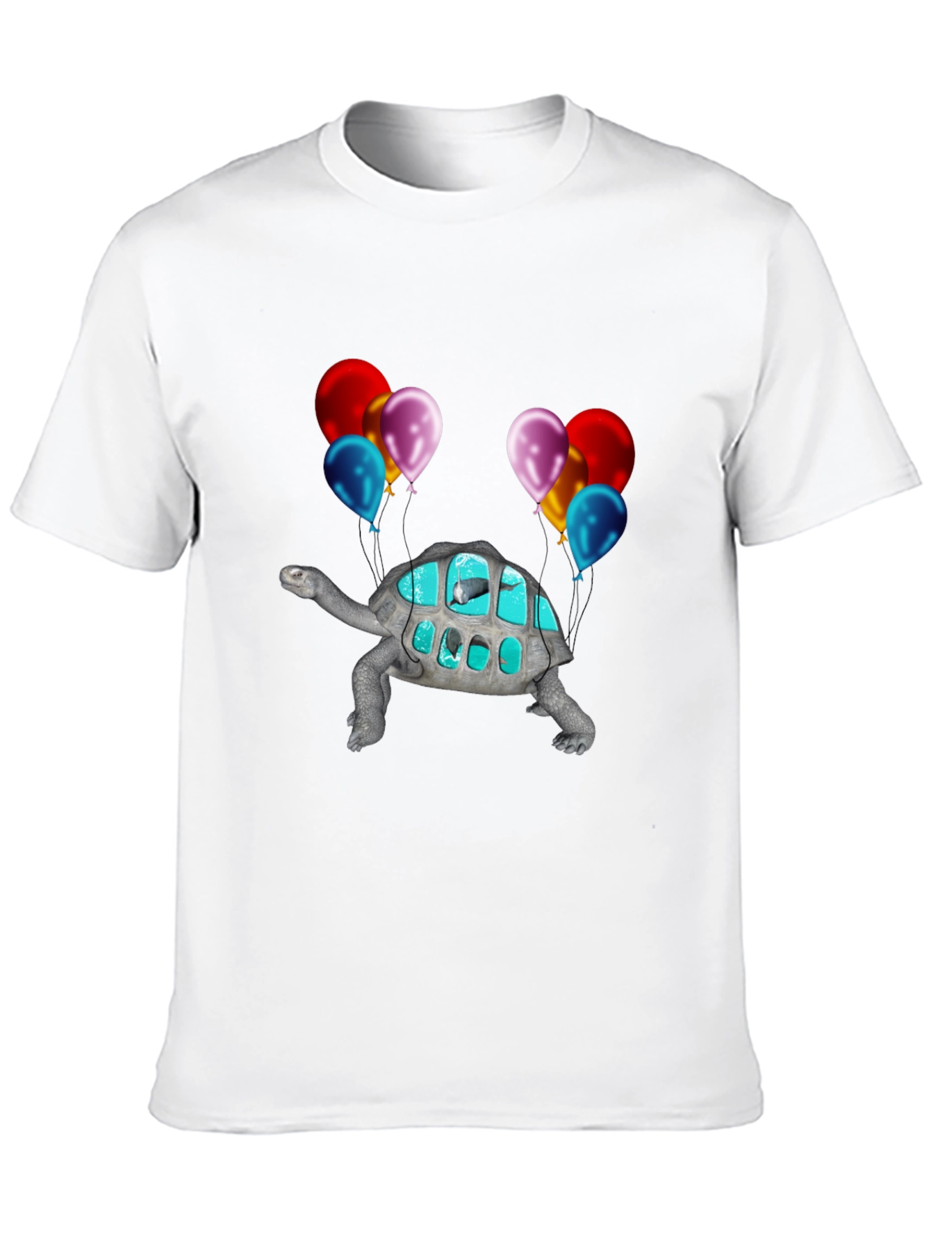 Turtle Aquarium Balloon T-Shirt