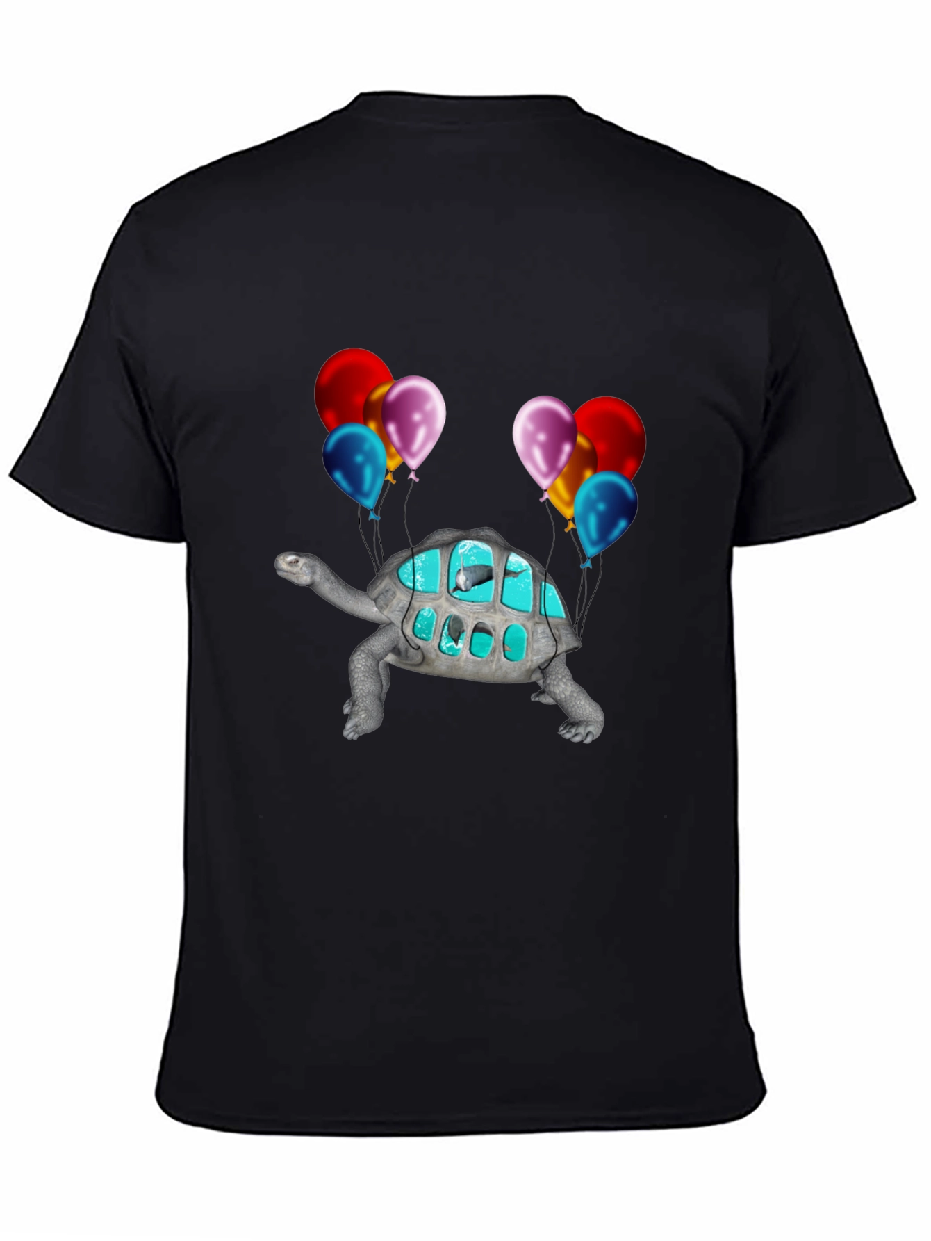 Turtle Aquarium Balloon T-Shirt
