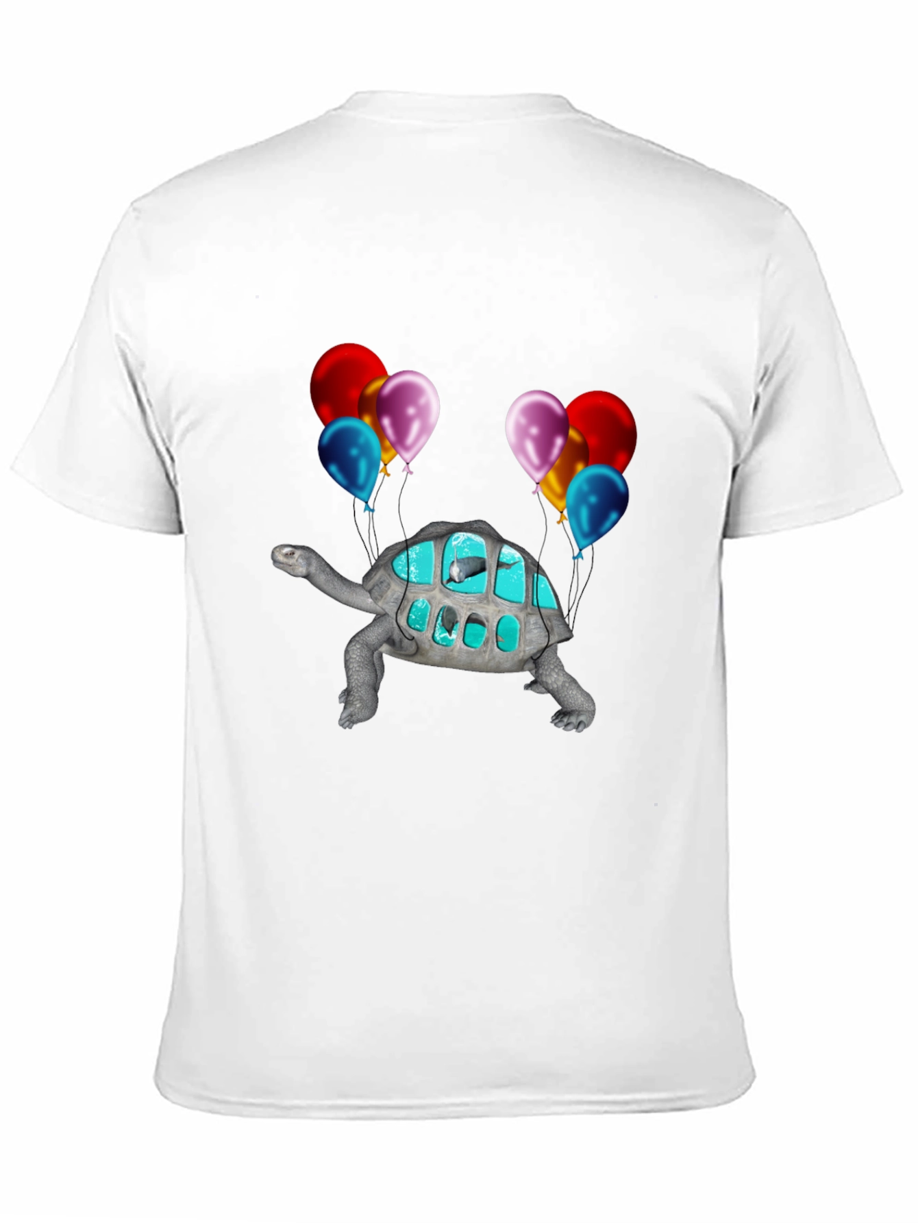 Turtle Aquarium Balloon T-Shirt