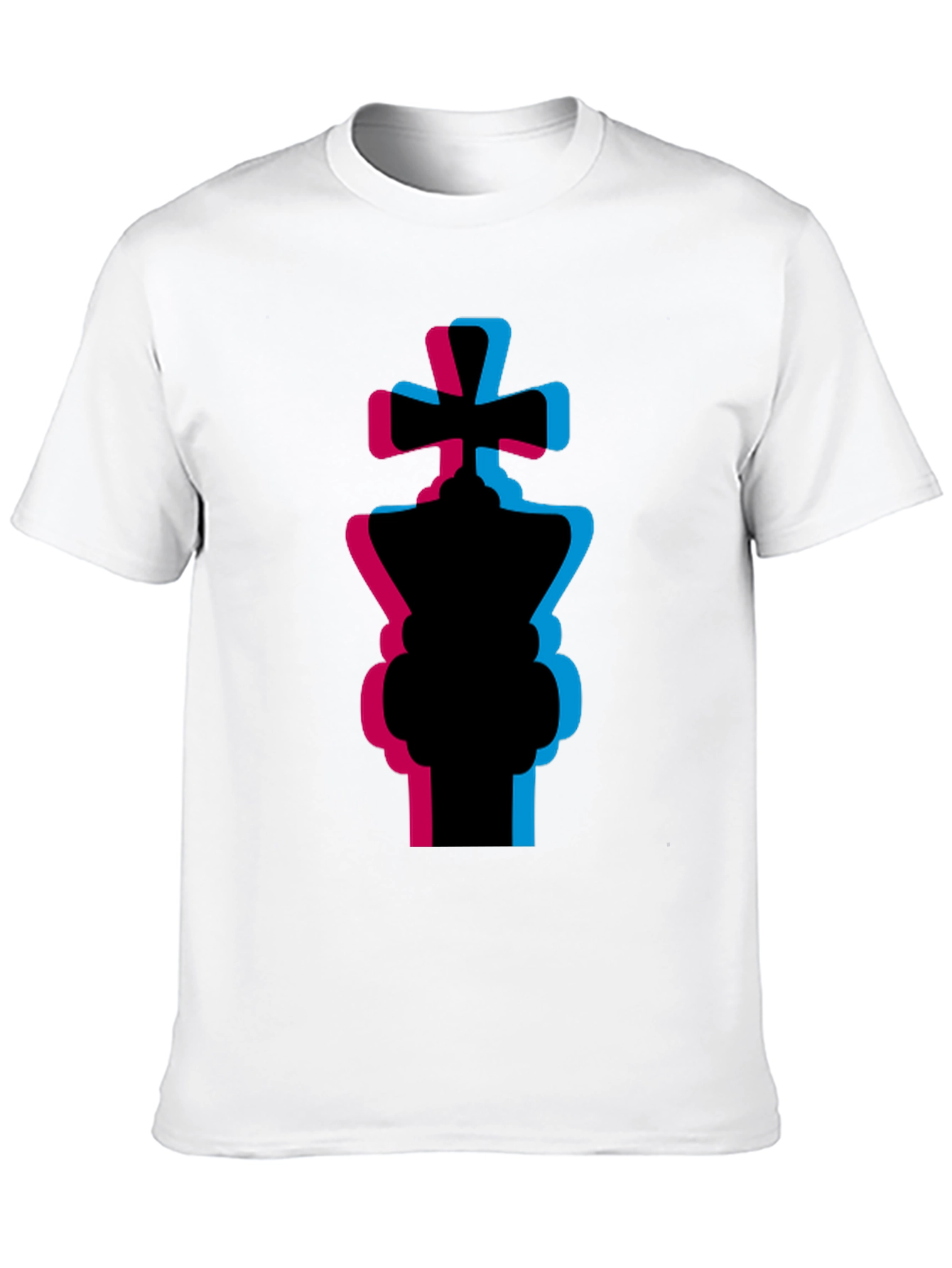Chess King Graphic Tee - Stylish Black T-Shirt
