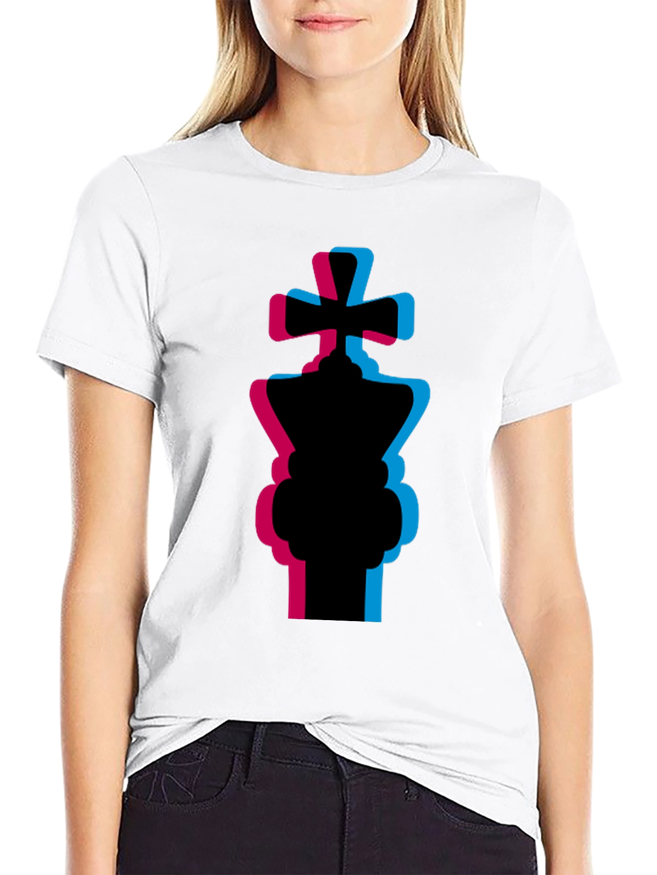 Chess King Graphic Tee - Stylish Black T-Shirt
