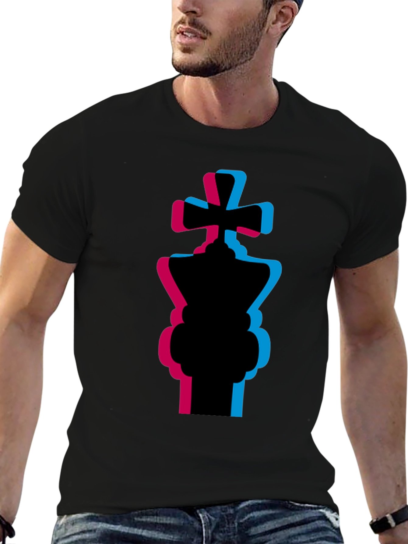 Chess King Graphic Tee - Stylish Black T-Shirt