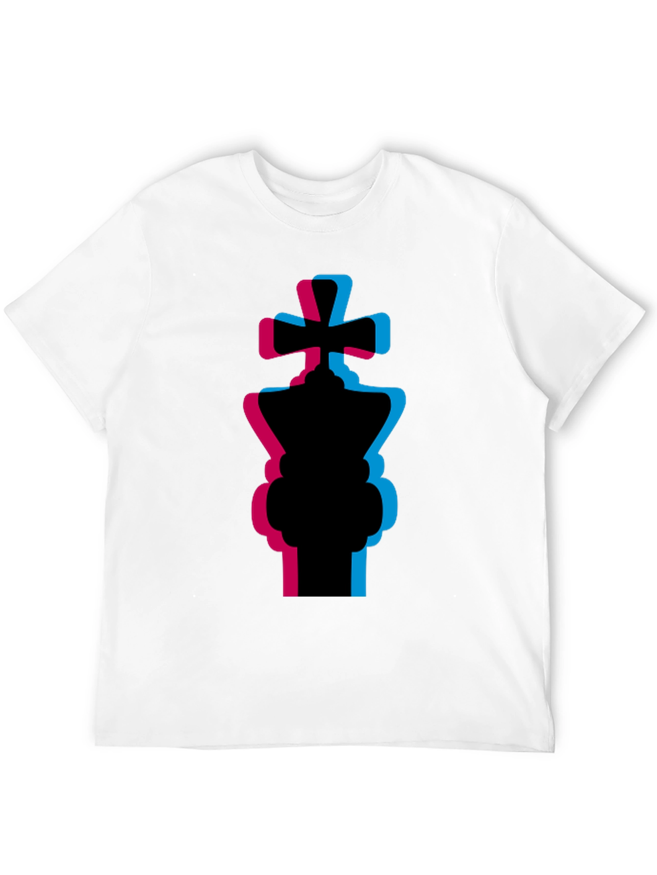 Chess King Graphic Tee - Stylish Black T-Shirt