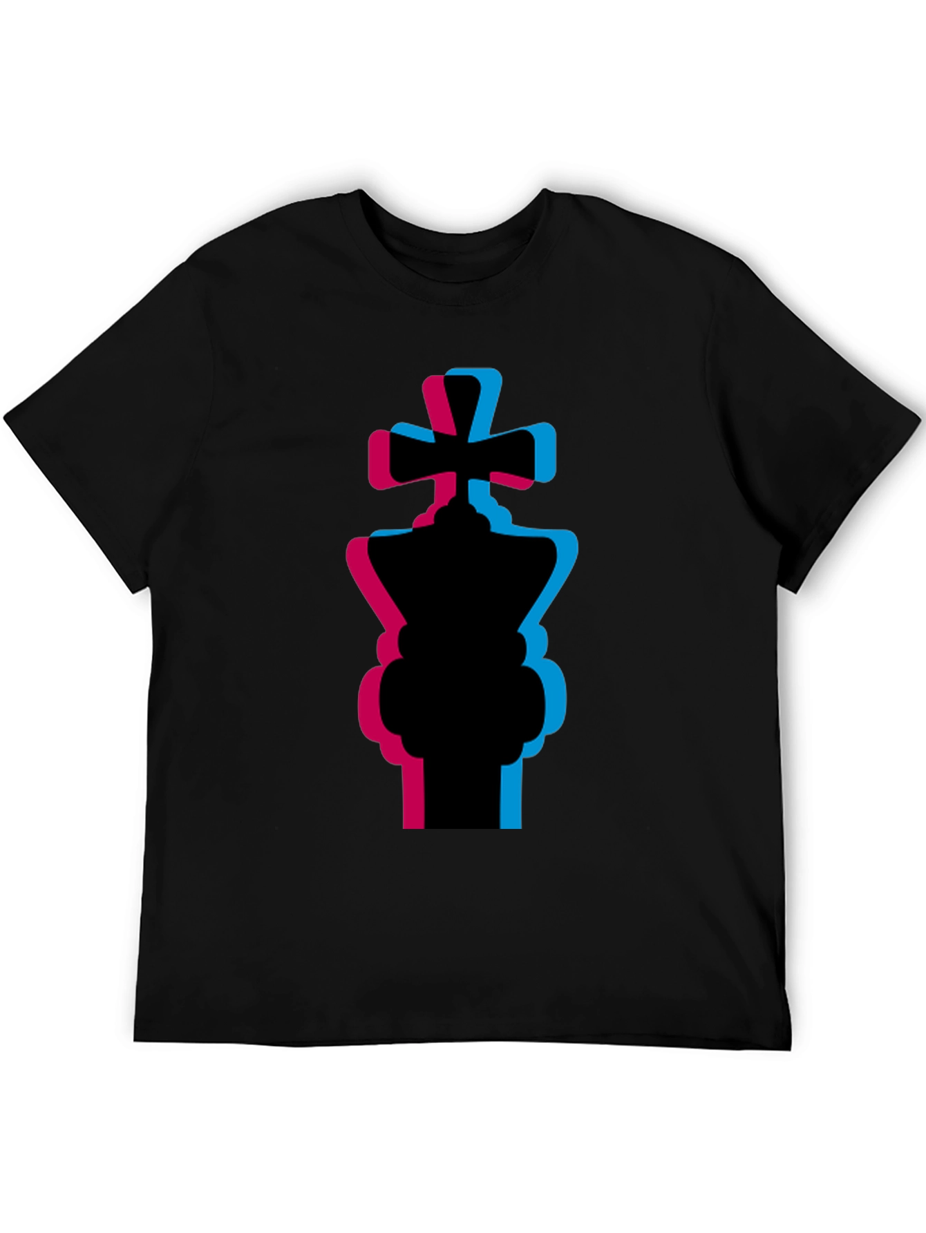 Chess King Graphic Tee - Stylish Black T-Shirt