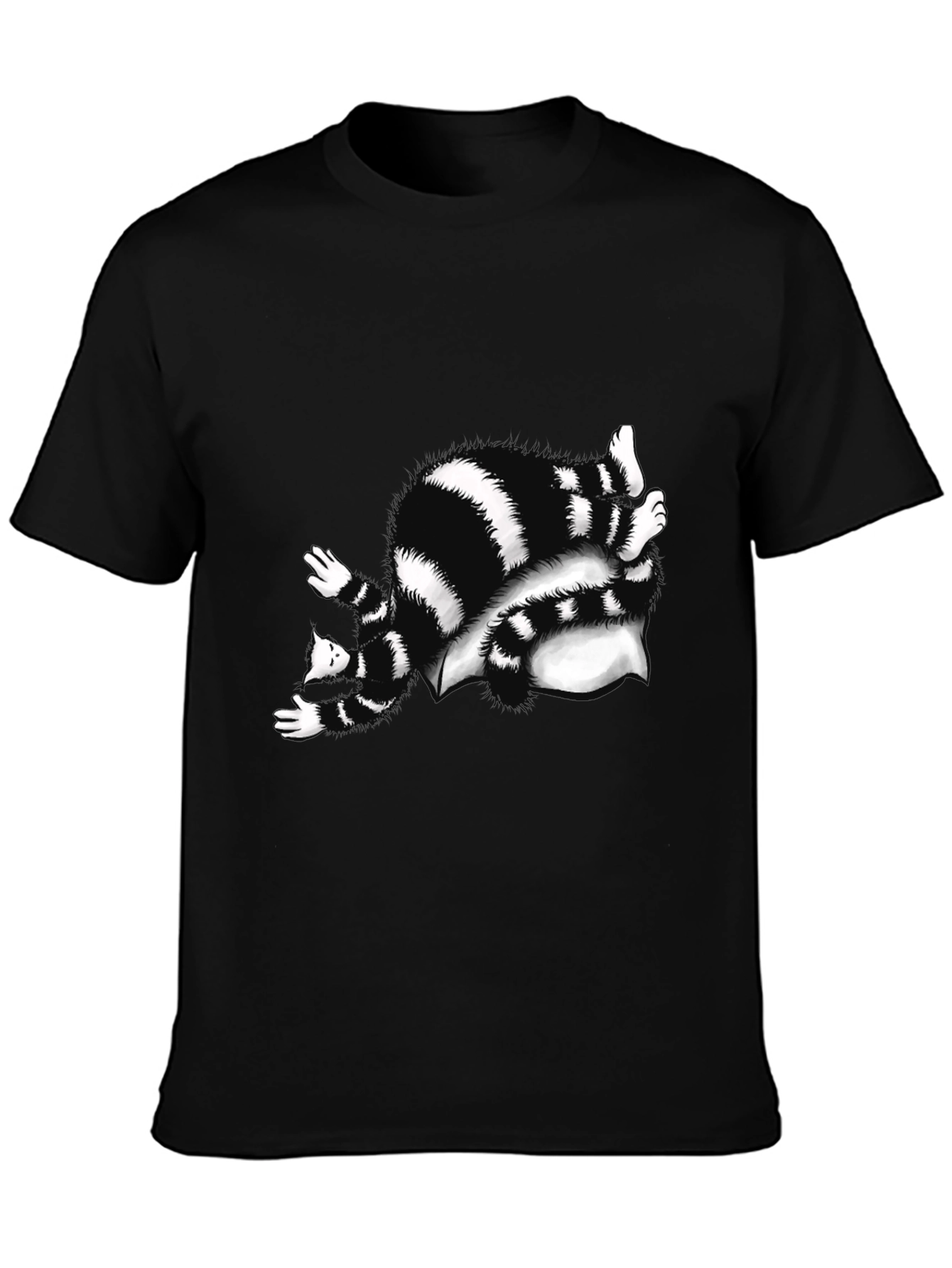 Raccoon Black T-Shirt