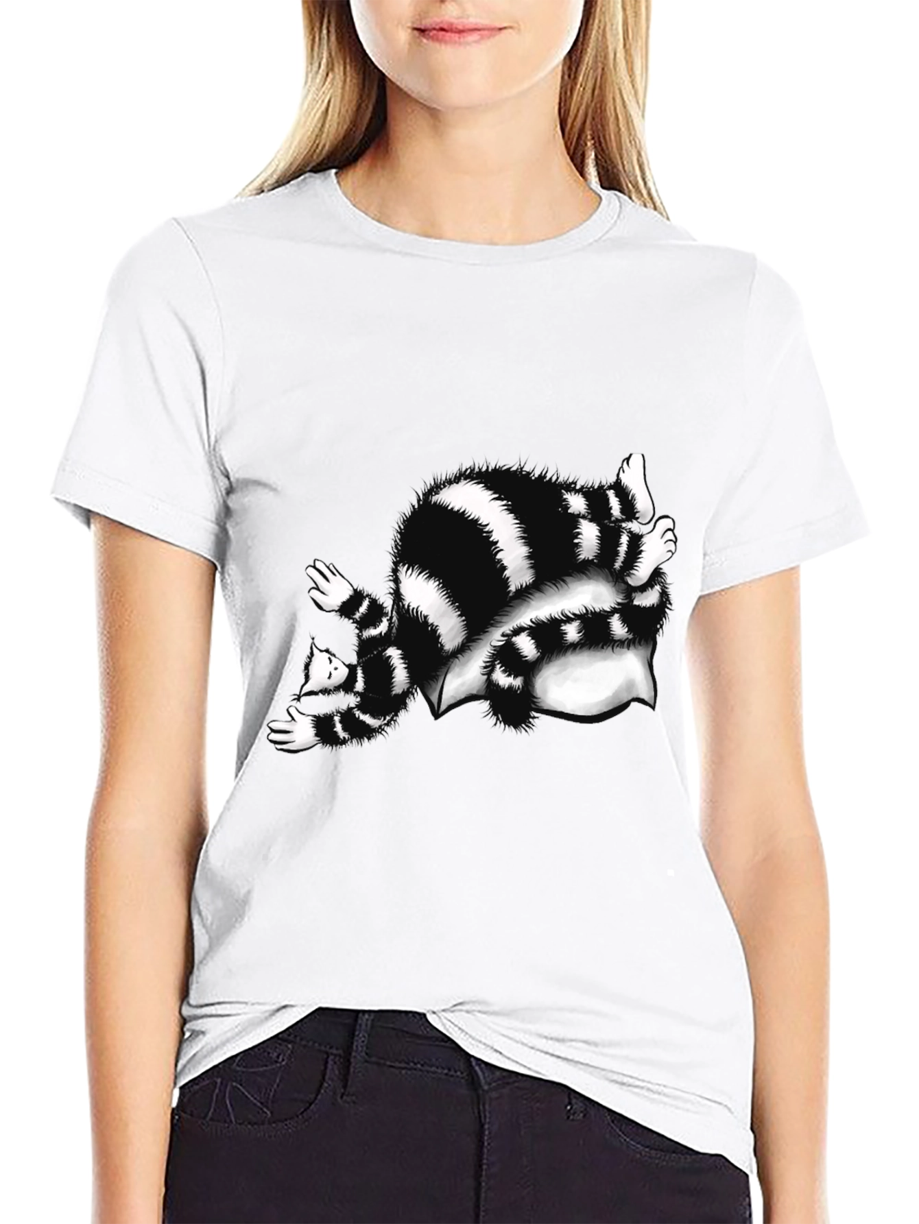 Raccoon Black T-Shirt
