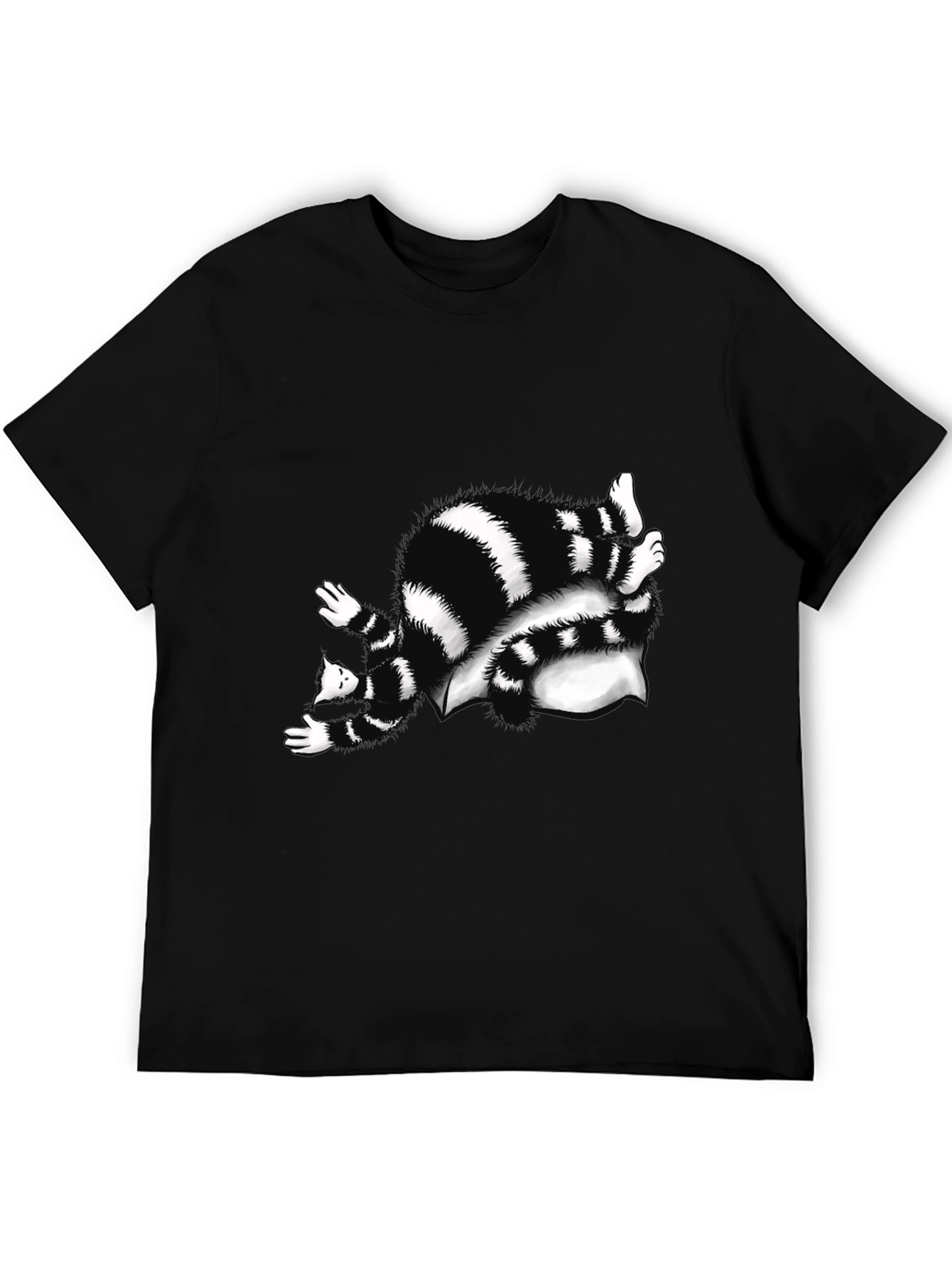Raccoon Black T-Shirt
