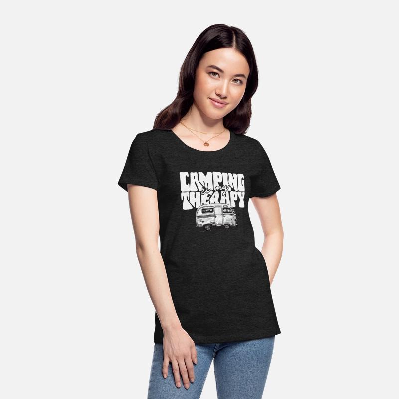 Camping is my therapy - funny sayings