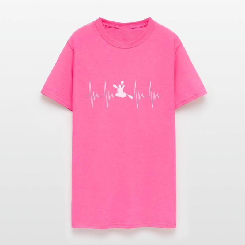 Canoe Polo Rowing Water Sports Heartbeat EKG