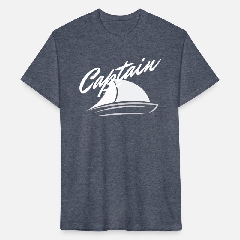 Captain T-shirt for sailors and skippers sailing