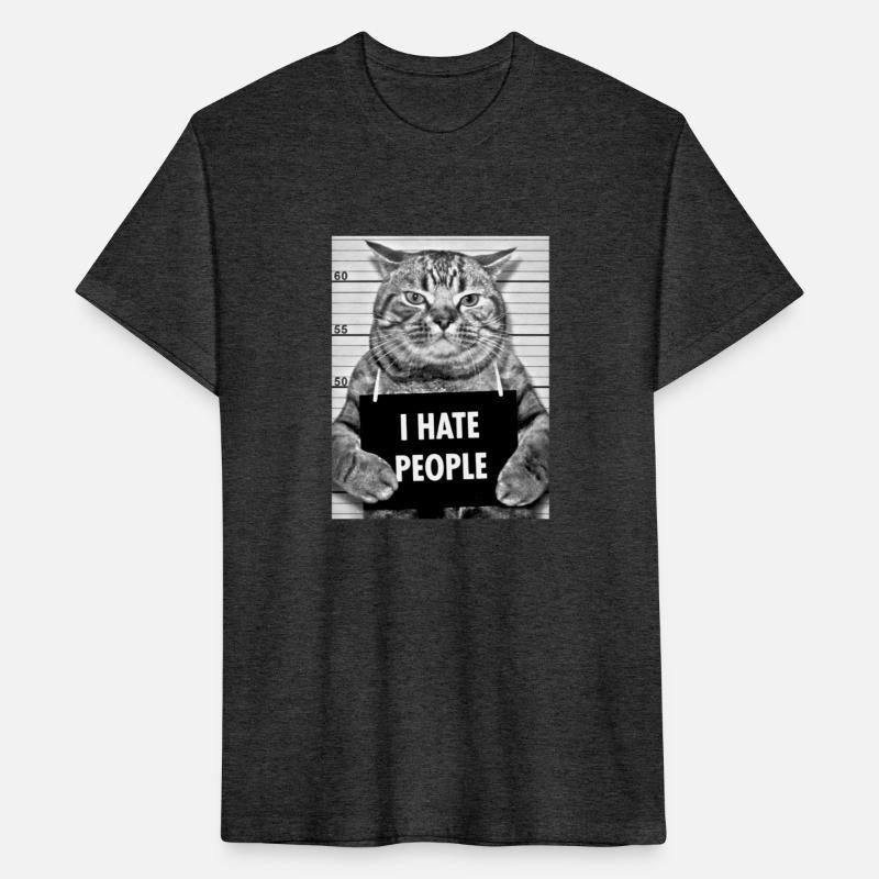 Cat Hate People Mugshot Funny Pet Criminal Animal