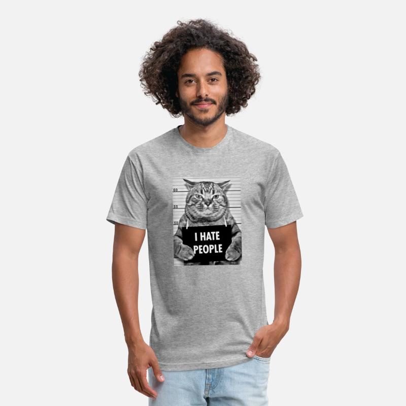 Cat Hate People Mugshot Funny Pet Criminal Animal