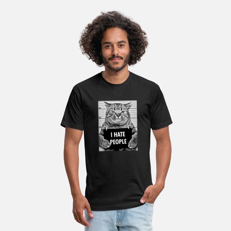 Cat Hate People Mugshot Funny Pet Criminal Animal