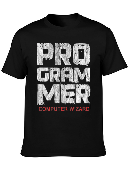 Programmer Computer Wizard Graphic T-Shirt