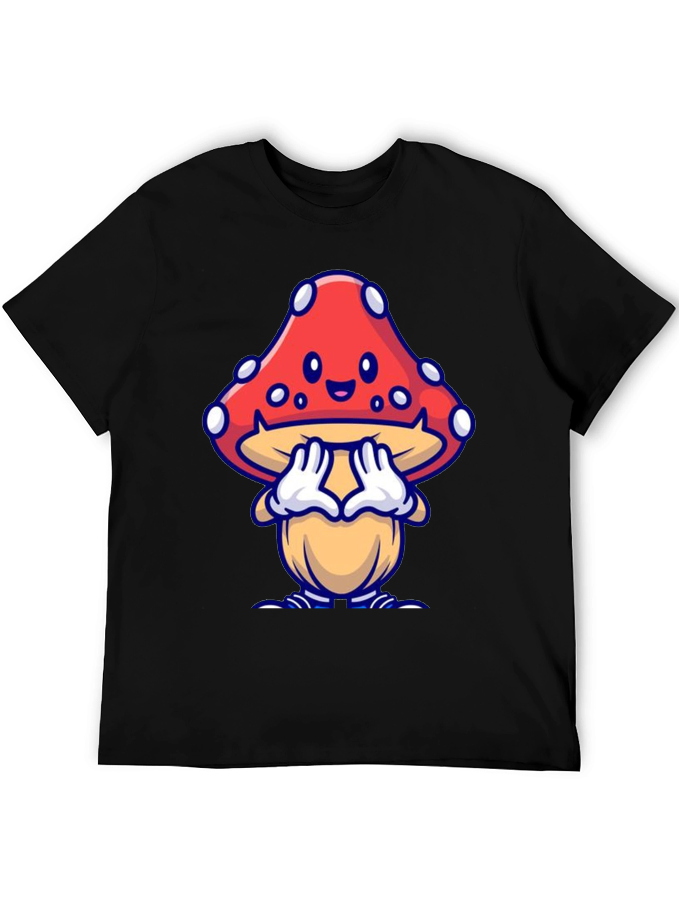 Cartoon Mushroom T-Shirt - Unique Design