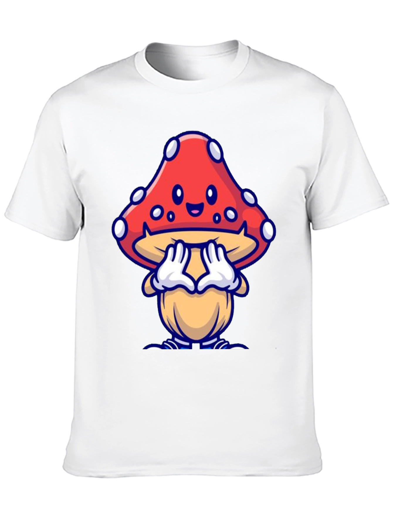 Cartoon Mushroom T-Shirt - Unique Design