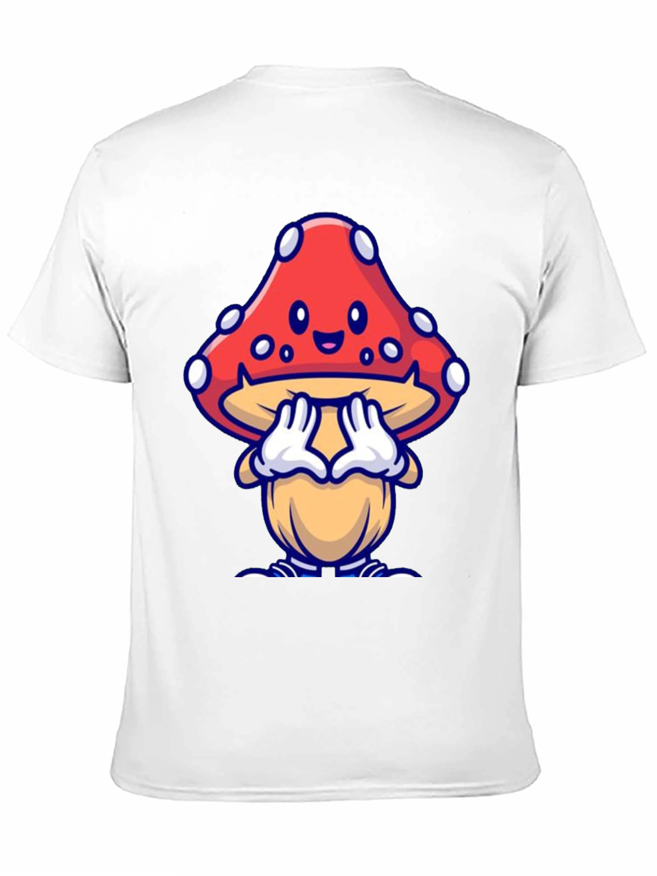Cartoon Mushroom T-Shirt - Unique Design