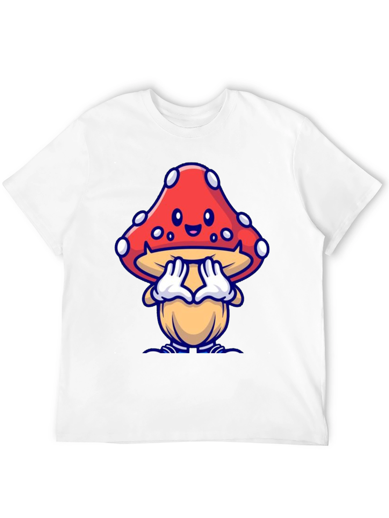 Cartoon Mushroom T-Shirt - Unique Design
