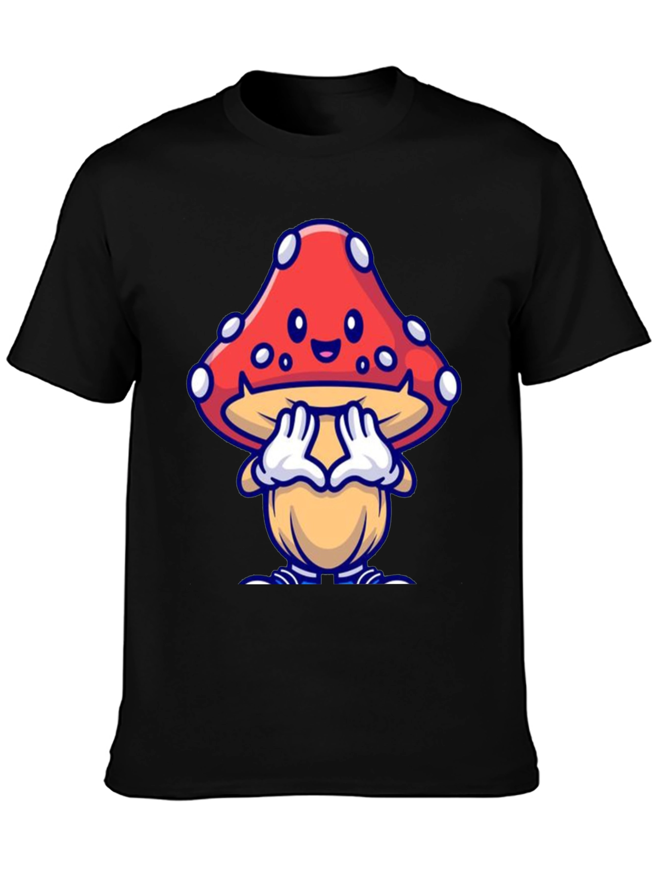 Cartoon Mushroom T-Shirt - Unique Design