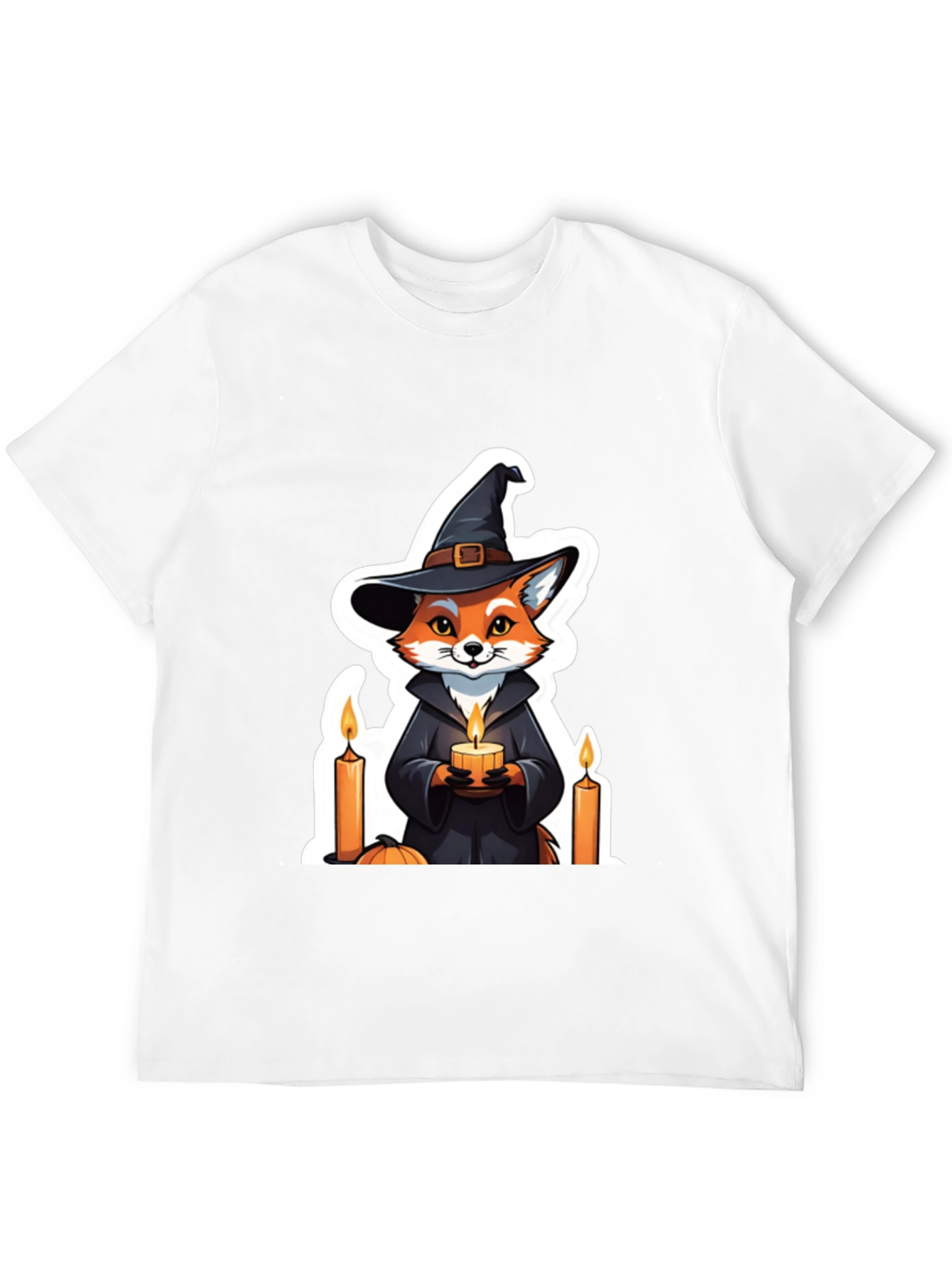 Halloween Witch Fox T-Shirt