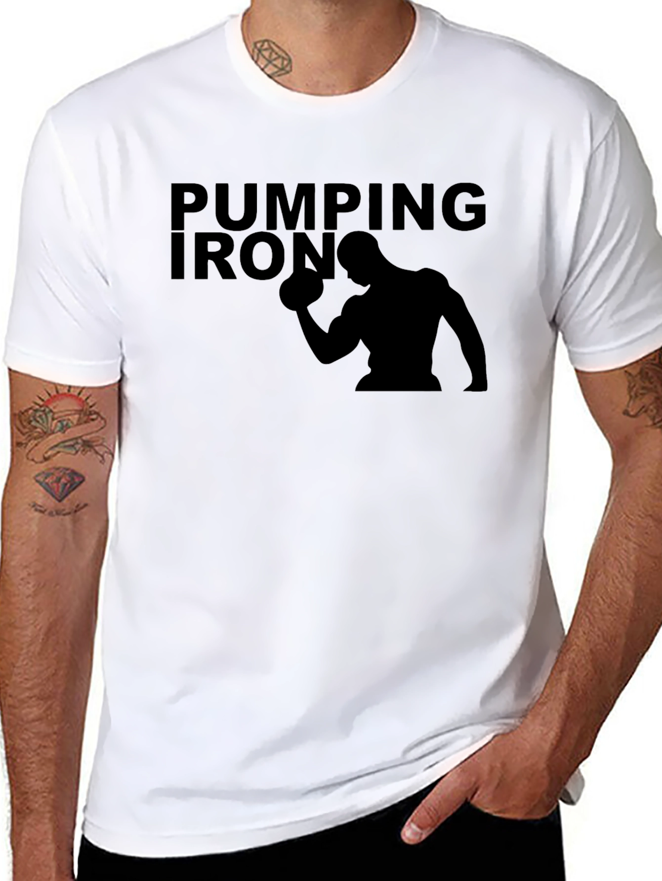 Pumping Iron Graphic T-Shirt