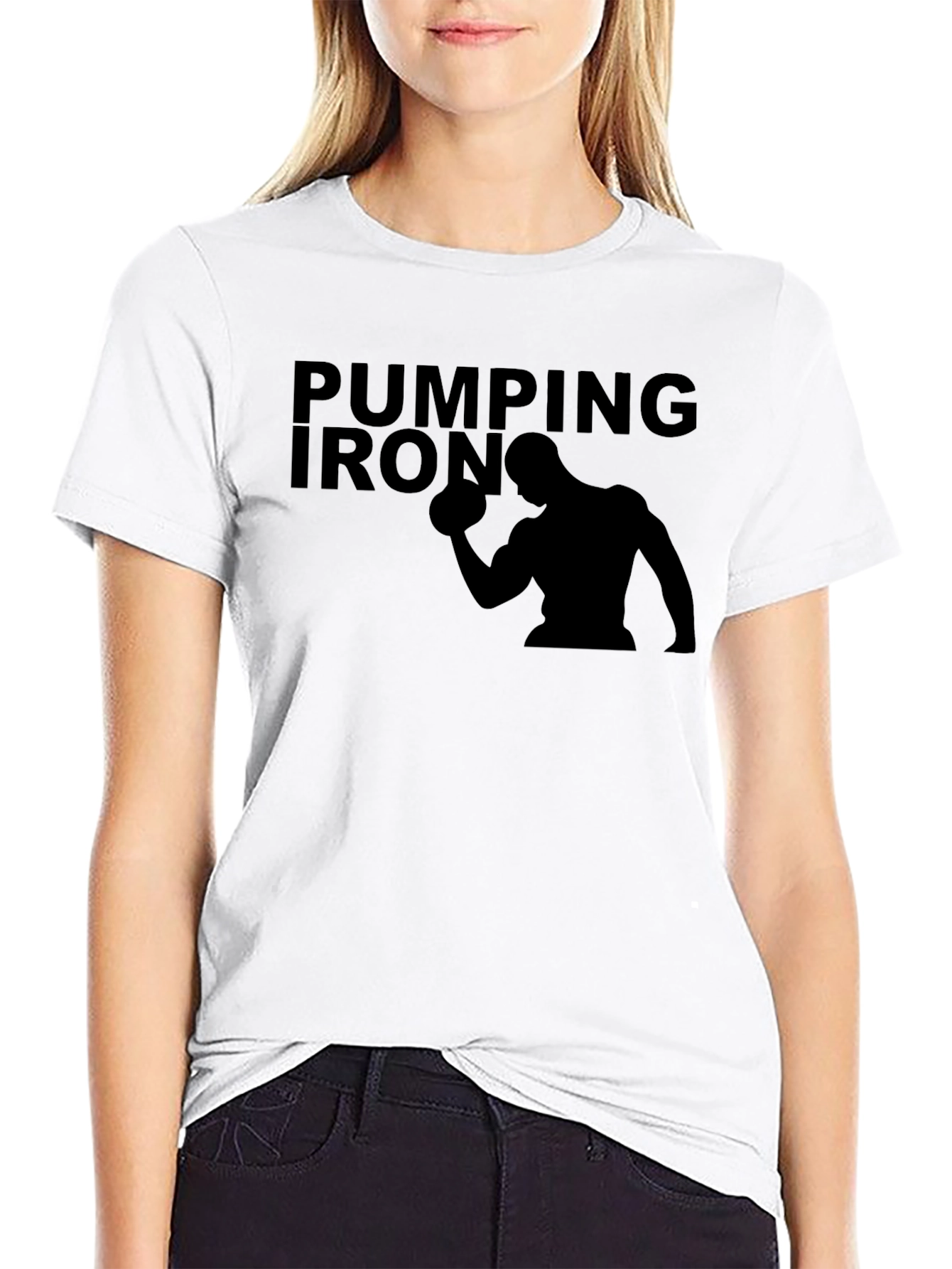 Pumping Iron Graphic T-Shirt
