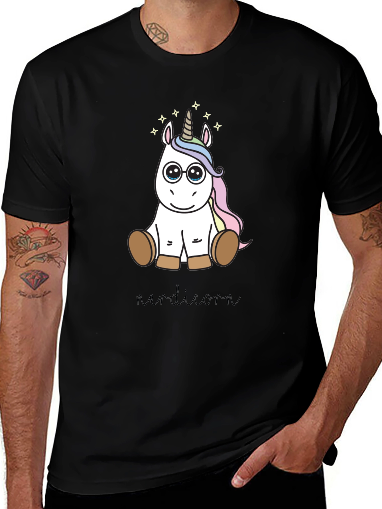 Nerdy Unicorn T-Shirt