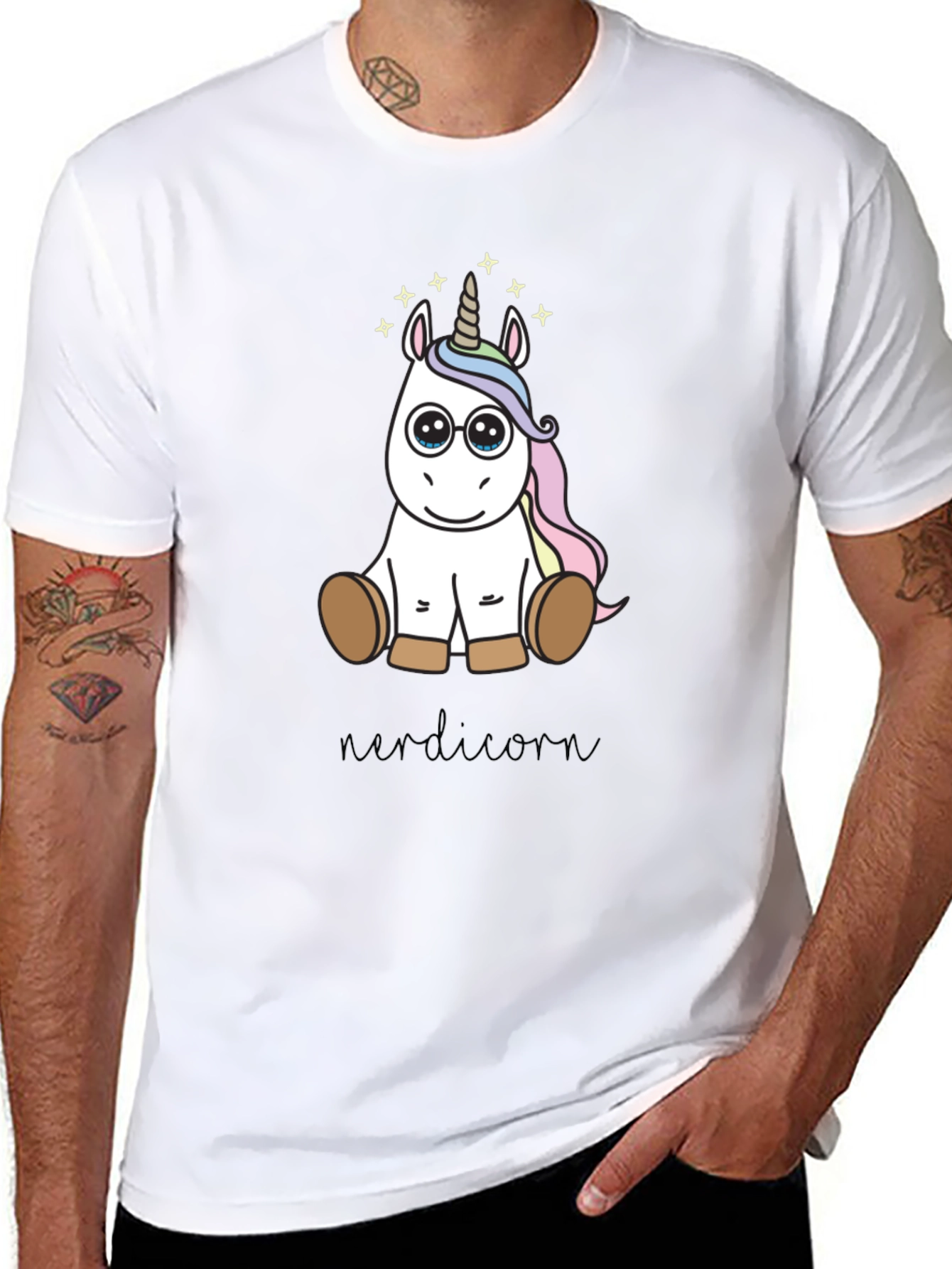 Nerdy Unicorn T-Shirt