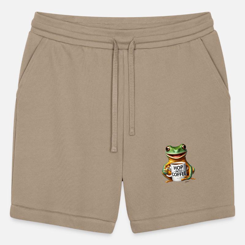 Cheerful Frog Hop into Coffee