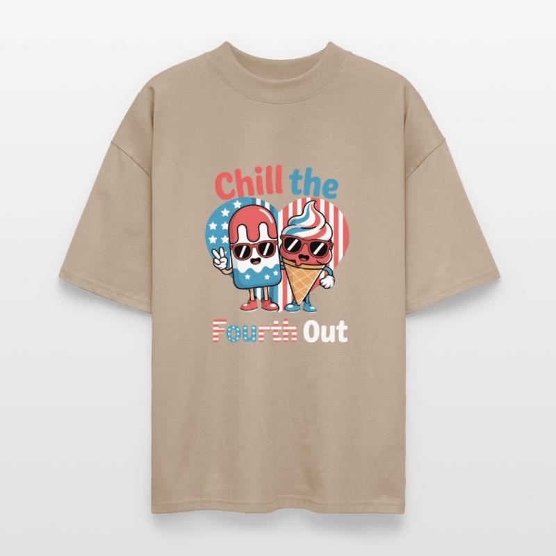 Chill The Fourth Out Patriotic Ice Cream