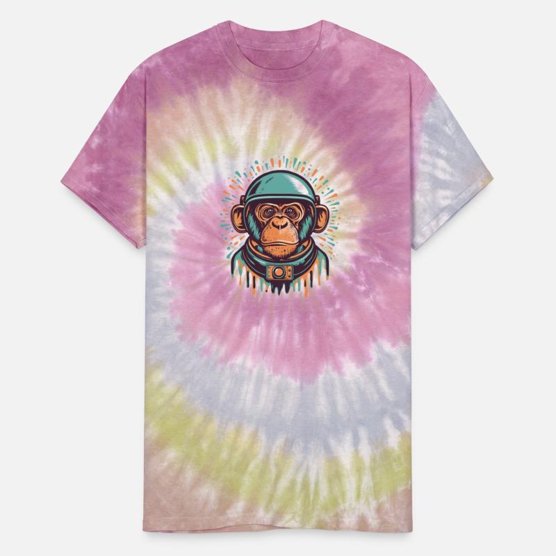 Chimpanzee in a space