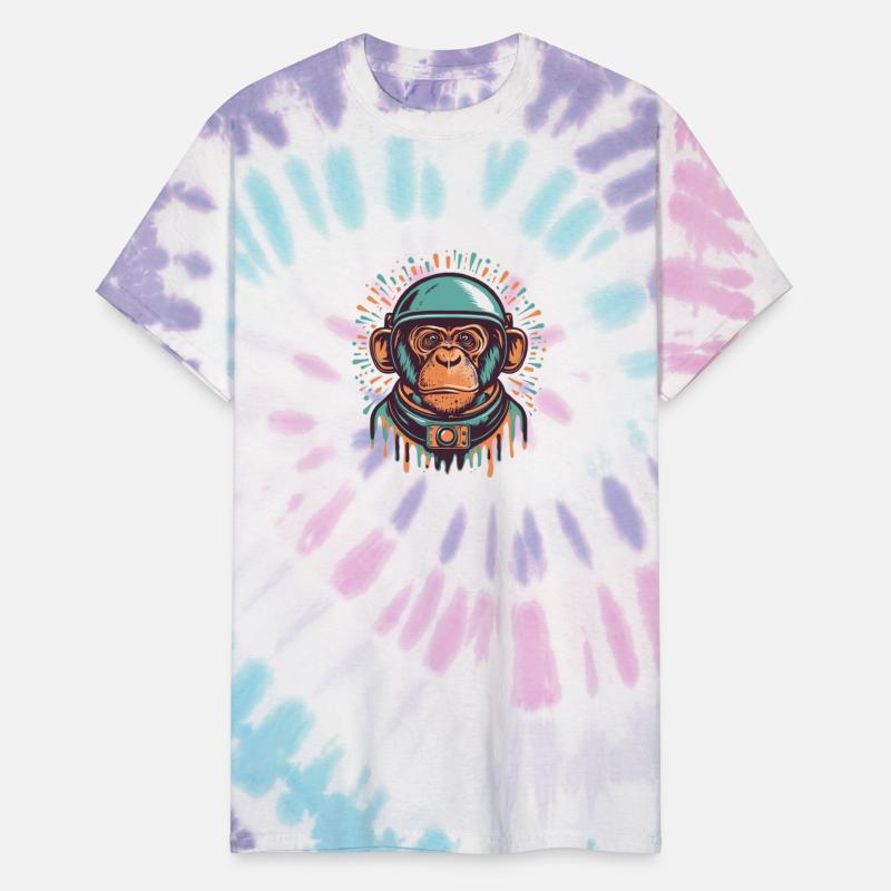 Chimpanzee in a space