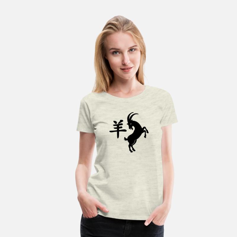 Chinese character goat image