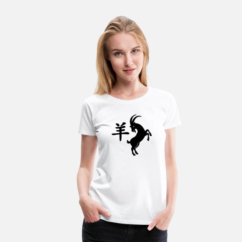 Chinese character goat image