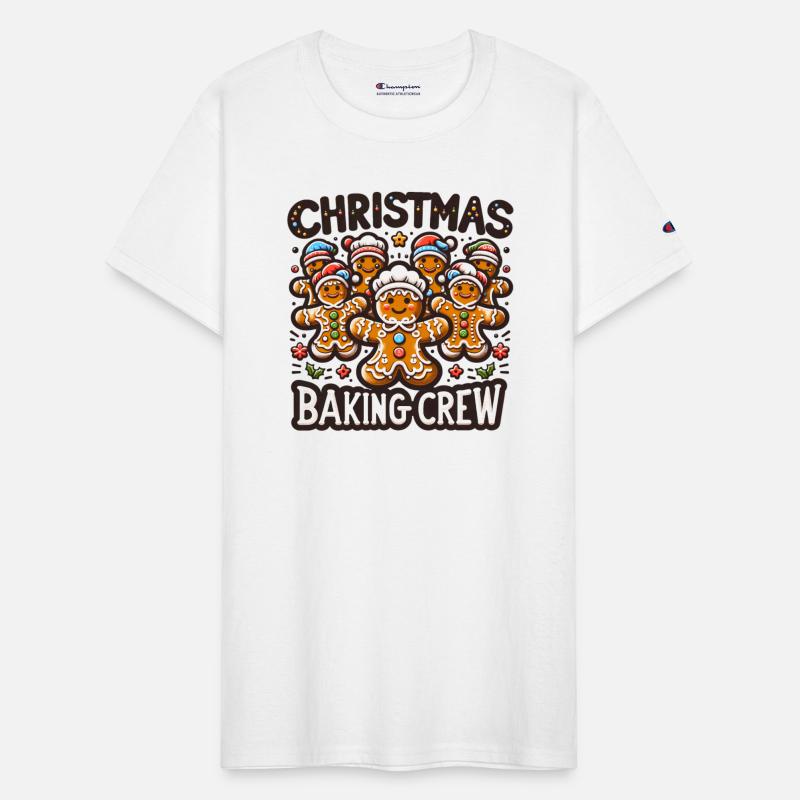 Christmas Baking Crew Vintage Gingerbread Men