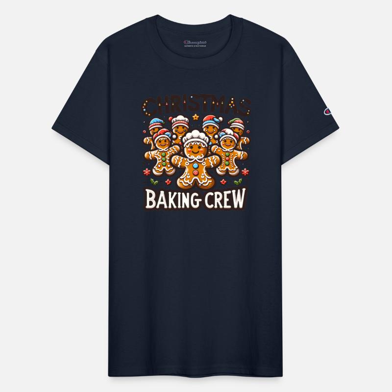 Christmas Baking Crew Vintage Gingerbread Men