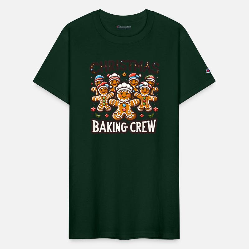 Christmas Baking Crew Vintage Gingerbread Men