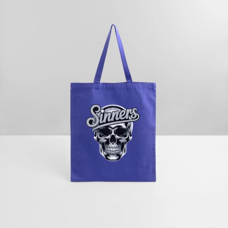 Chrome Skull Sinners Diamond Bling