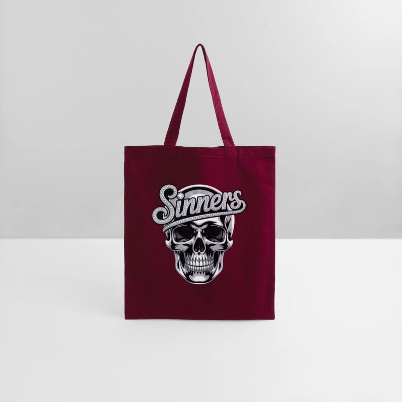 Chrome Skull Sinners Diamond Bling