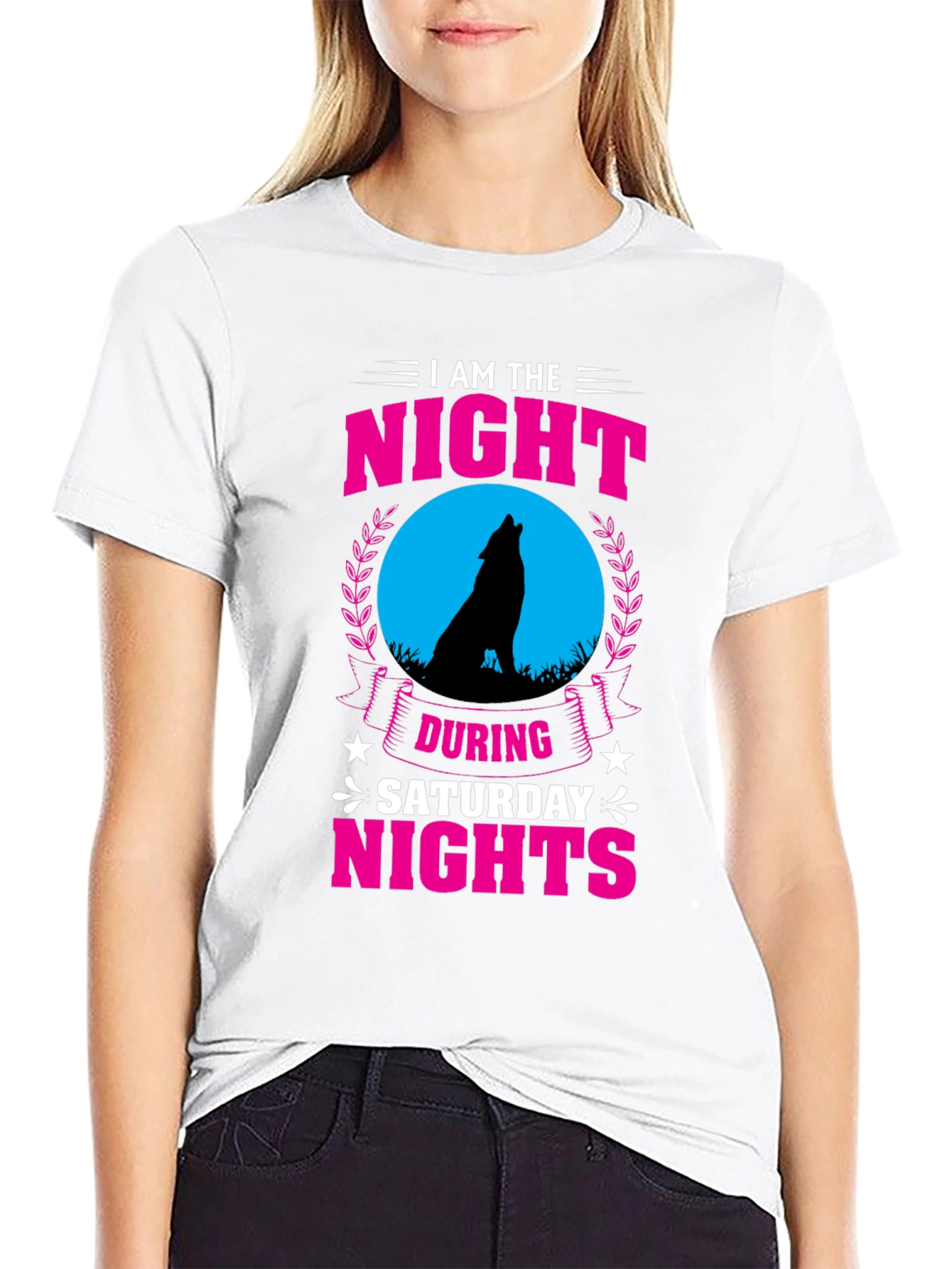 I Am The Night Saturday Nights Graphic T-Shirt