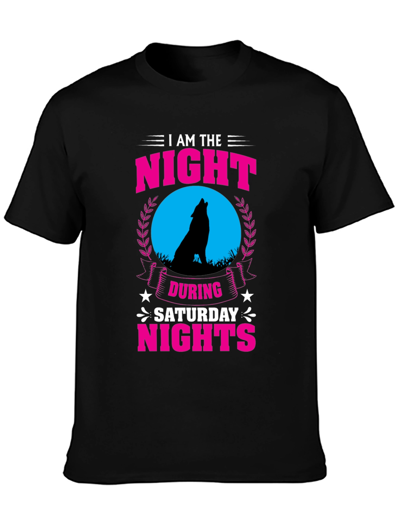 I Am The Night Saturday Nights Graphic T-Shirt
