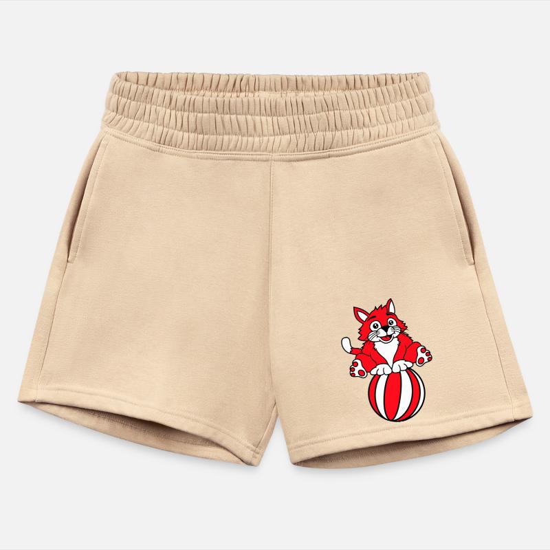 Circus Cat Balancing On Beach Ball Game Fun Play